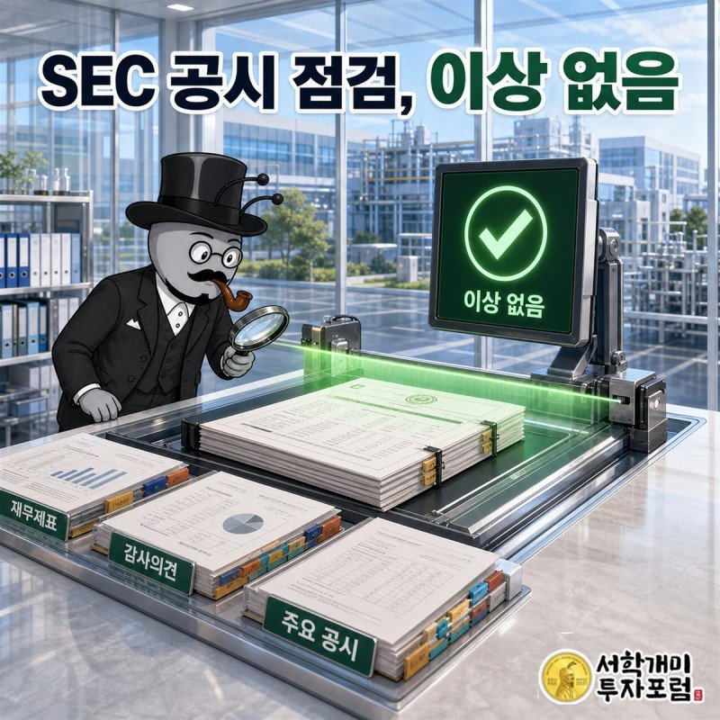 머크의 공시에서 별도 경고 신호가 없는지 점검한 결과