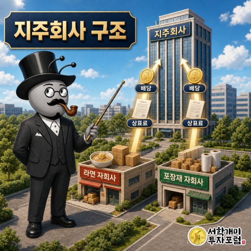 농심홀딩스 종가 95,000원과 앤트가드 진입선 95,100원을 나란히 보여 주는 신호 화면