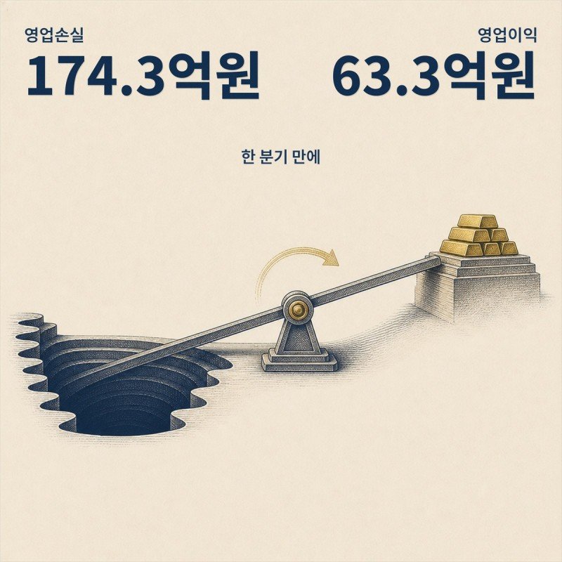 한 분기 만에 237억이 뒤집힌 손익