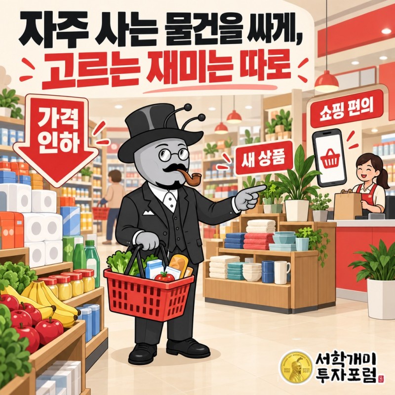 자주 구매하는 상품의 가격 인하와 새로운 상품 구성, 쇼핑 편의 개선을 함께 추진하는 타깃